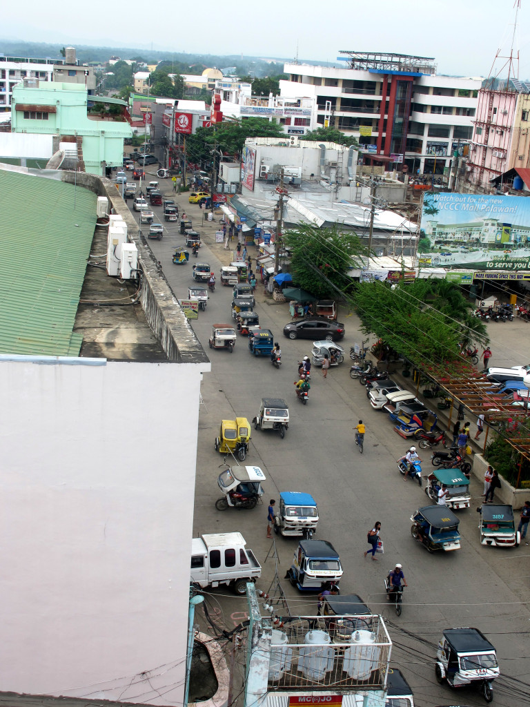 Main street of Puerto Princesa CBD